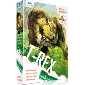 Albi Science Dinosauři: T-Rex posviť si na dinosaury, výukový box pro děti věk 5 - 10