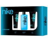 Nike Ultra Blue Man toaletní voda 100 ml + voda po holení 75 ml + sprchový gel 75 ml, dárková sada pro muže