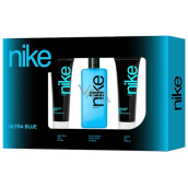 Nike Ultra Blue Man toaletní voda 100 ml + voda po holení 75 ml + sprchový gel 75 ml, dárková sada pro muže