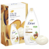 Dove Nourishing Care Argan Oil sprchový gel 250 ml + Nourishing Moroccan Argan Oil krémové toaletní mýdlo s arganovým olejem 90 g, kosmetická sada