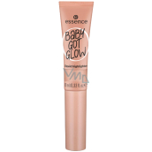 Essence Baby Got Glow tekutý rozjasňovač 30 Breezy Bronze 10 ml