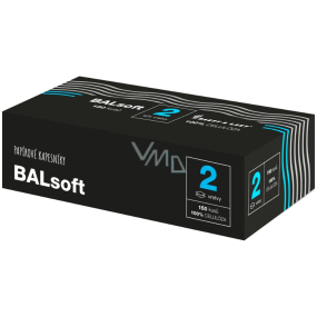 Balsoft 2vrstvé papírové kapesníčky v krabici 150 kusů