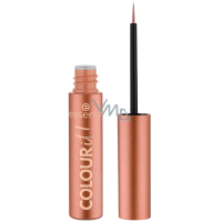 Essence Colour it! metalické tekuté oční linky 01 Burnished Bronze 3 ml