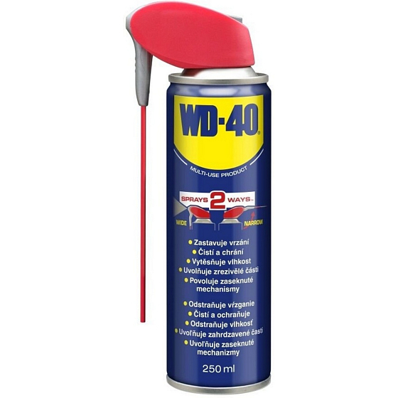WD-40 Smart Straw sprej, univerzální mazivo, 250 ml