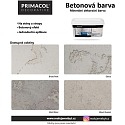 Primacol Decorative betonová barva, Elbrus, 8 kg