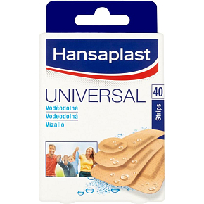 Hansaplast Universal voděodolná náplast, 40 ks