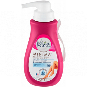 Veet Minima depilační krém pro citlivou pokožku pumpička 400 ml