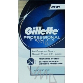 Gillette Professional Power Arctic Ice antiperspirant deodorant stick pro muže 45 ml