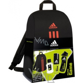 Adidas Pure Game toaletní voda 50 ml + deodorant sprej 150 ml + sprchový gel 250 ml + batoh, kosmetická sada