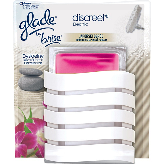 Glade Japonská zahrada Discreet electric elektrický osvěžovač vzduchu 12 g