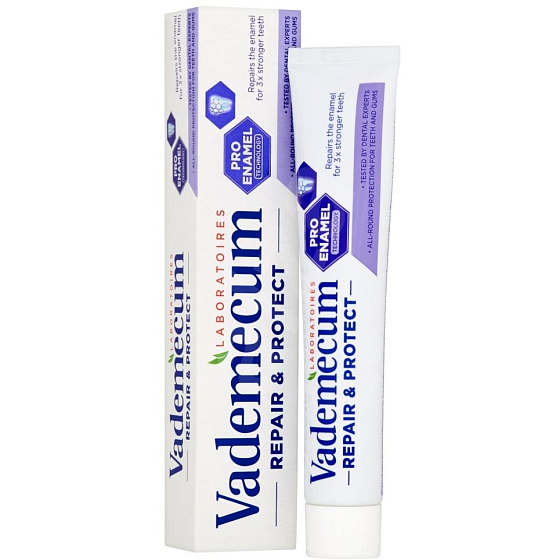 Vademecum Repair & Protect Pro Enamel zubní pasta 75 ml