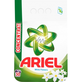 Ariel White Flowers prací prášek 50 dávek 3,75 kg