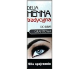 Delia Cosmetics Henna barva na obočí Grafitová 2 g