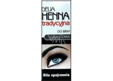 Delia Cosmetics Henna barva na obočí Grafitová 2 g