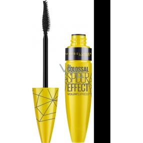 Maybelline Colossal Spider Effect Volum Express řasenka Black 9,5 ml