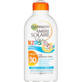 Garnier Ambre Solaire Kids SPF30 mléko na opalování pro děti 200 ml