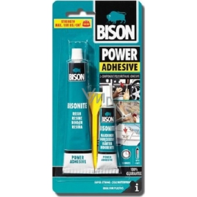 Bison Power Adhezive dvousložkové polyuretanové lepidlo pro extrémně pevné spoje 65 ml