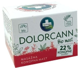 Annabis Dolorcann Bio konopná mast na svaly, záda, klouby a šlachy 50 ml