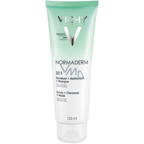 Vichy Normaderm 3v1 Cleanser přípravek pro čištění pleti 125 ml