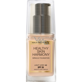 Max Factor Healthy Skin Harmony Miracle Foundation make-up 40 Light Ivory 30 ml