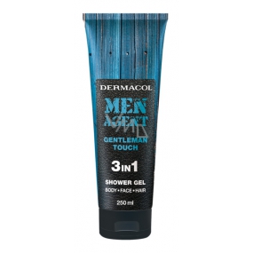 Dermacol Men Agent 3v1 Gentleman Touch sprchový gel 250 ml tuba