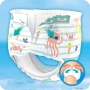 Pampers Splashers 3-4 jednorázové pleny do vody 6-11 kg 12 kusů
