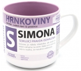 Nekupto Hrnkoviny Hrnek se jménem Simona 0,4 litru