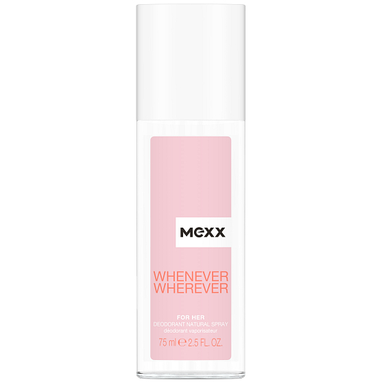 Mexx Whenever Wherever for Her parfémovaný deodorant sklo pro ženy 75 ml