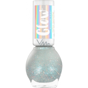 Miss Sporty Glow Glitter lak na nehty 020, 7 ml