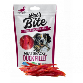 Brit Lets Bite Kachní filety doplňkové krmivo pro psy 300 g