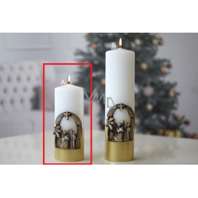 Lima Svatá rodina svíčka zlatá válec 60 x 150 mm 1 kus