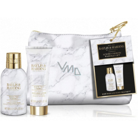 Baylis & Harding Elements mycí gel 100 ml + krém na ruce 50 ml + kosmetická taštička, kosmetická sada pro ženy