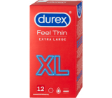 Durex Feel Thin Extra Large kondom XL 12 kusů