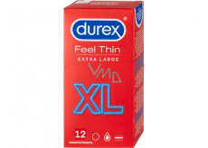 Durex Feel Thin Extra Large kondom XL 12 kusů