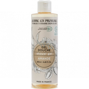 Jeanne en Provence Mandle Bio sprchový gel pro normální až suchou pokožku 250 ml