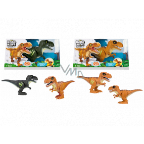 EP Line Robo Alive T-Rex robotický dinosaurus se zvuky 17 cm různé barvy, doporučený věk 3+