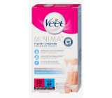 Veet Minima Bikiny a podpaží depilační voskové pásky pro citlivou pokožku 16 kusů