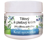 Bione Cosmetics Kozí syrovátka tělový a pleťový krém pro citlivou pokožku 260 ml