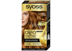 Syoss Oleo Intense Color barva na vlasy bez amoniaku 7-77 Zářivě měděný