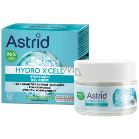 Astrid Hydro X-Cell hydratační gel krém pro normální a smíšenou pleť 50 ml