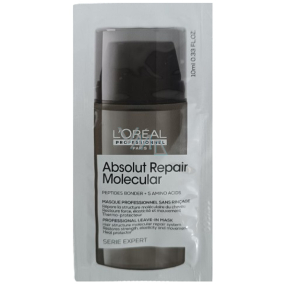 Loreal Paris Professionnel Absolut Repair Molecular obnovující maska pro poškozené vlasy 10 ml