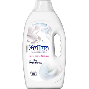 Gallus prací gel White, 100 dávek, 4 l