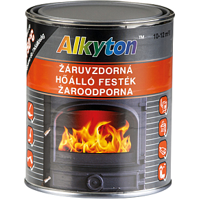 Dupli-Color Alkyton žáruvzdorná barva do 750 °C, černá, 250 ml