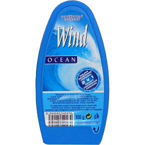 Wind osvěžovač vzduchu Oceán, gelový, 150 g Wind osvěžovač vzduchu Oceán, gelový, 150 g