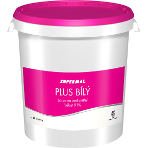 Supermal Plus bílý pro vniřtní nátěry, 40 kg Supermal Plus bílý pro vniřtní nátěry, 40 kg