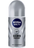 Nivea Men Silver Protect kuličkový antiperspirant deodorant roll-on 50 ml