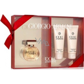 Giorgio Armani Idole d Armani parfémovaná voda pro ženy 30 ml + sprchový gel 75 ml + tělové mléko 75 ml, dárková sada