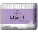Carine Light Incontinence intimní vložky 8 kusů