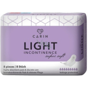 Carin Light Incontinence intimní vložky 8 kusů