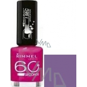 Rimmel London 60 Seconds lak na nehty 610 Pompous 8 ml